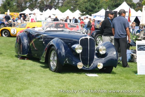 1936 Delahaye 135 Competition Disappearing Top Convertible