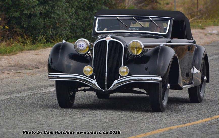 1938 Delage D8‐120 Chapron Cabriolet