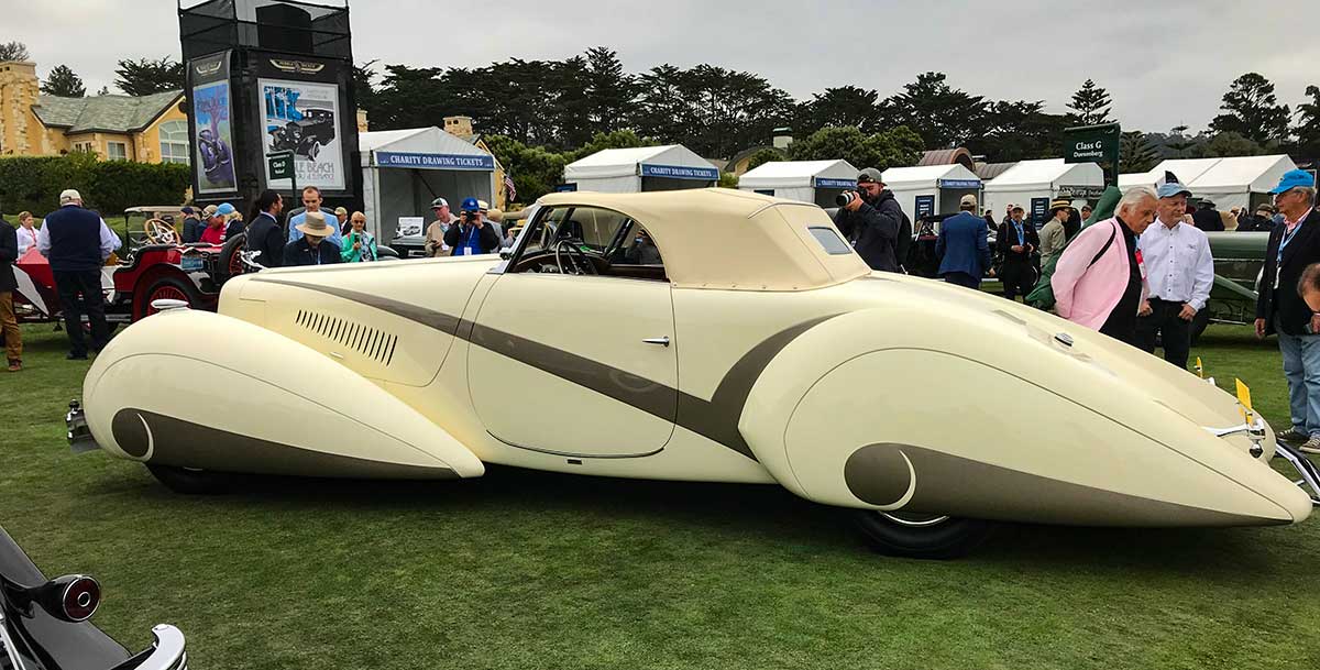 1937 Hartmann-bodied Cadillac