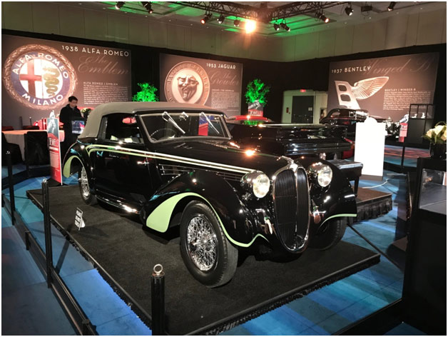 1939 Tuscher bodied Delahaye 6 135M Drophead Coupe