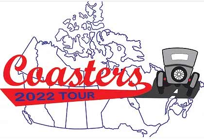Canadian Coasters 2022 Tour logo