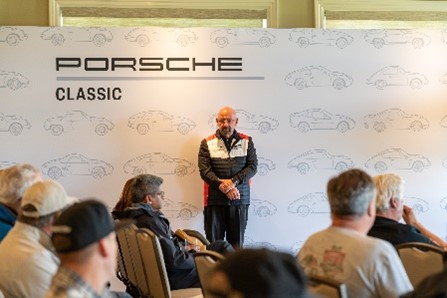 Russell Fleury, Senior Non-Technical Trainer for Porsche in the US and Canada