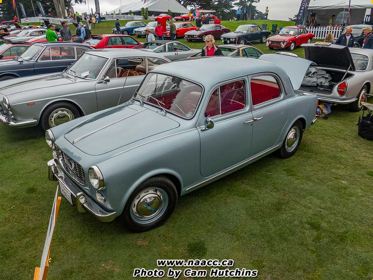 1960 Lancia Appia Series3 4door pillarless Antoniao and Nancy Corbelletta California