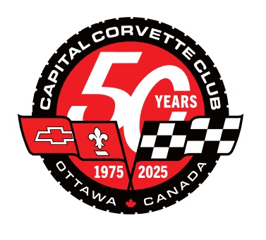 Capital Corvette Club - 50th Anniversary logo